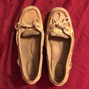 Cheetah Sperry Sider shoes